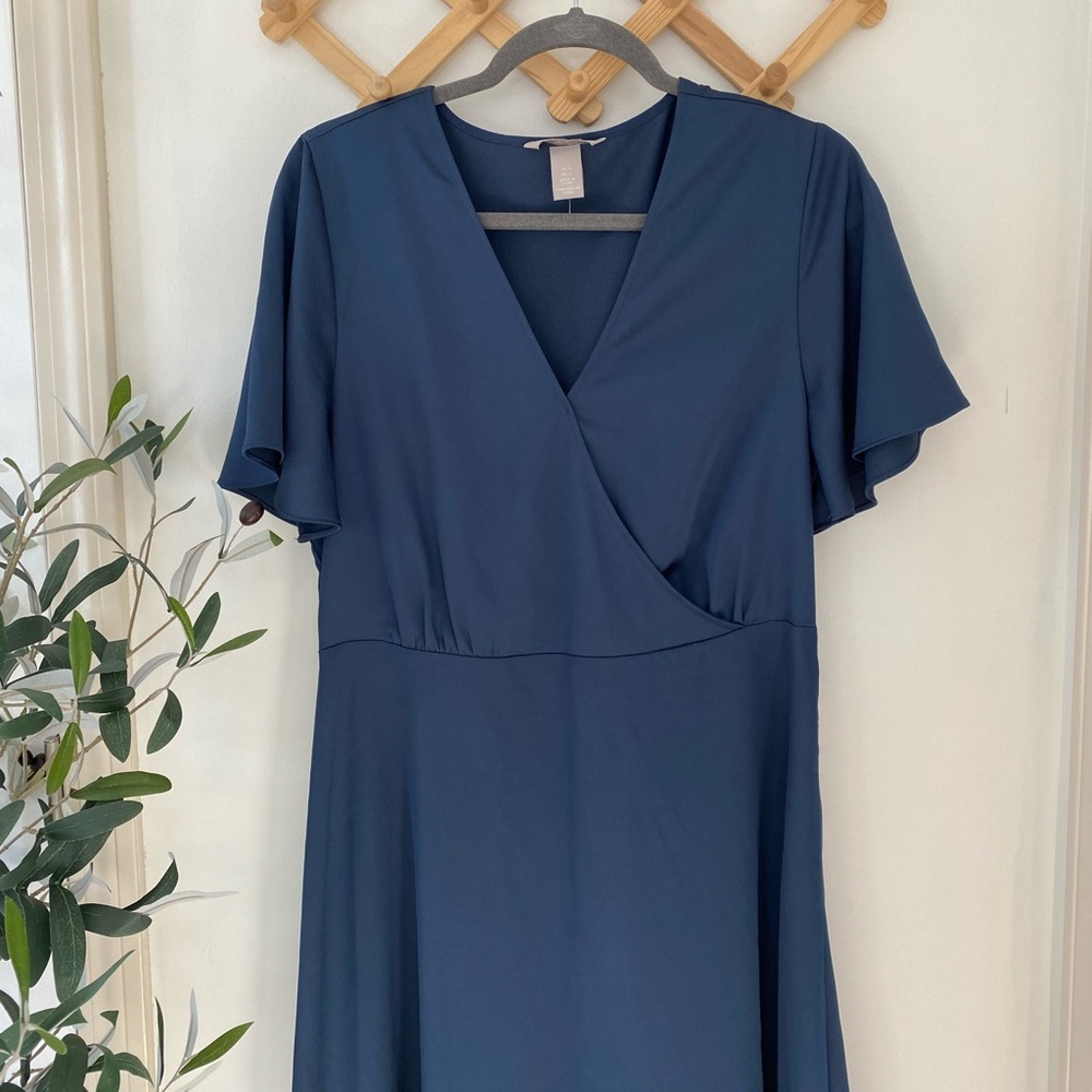 H&M navy dress